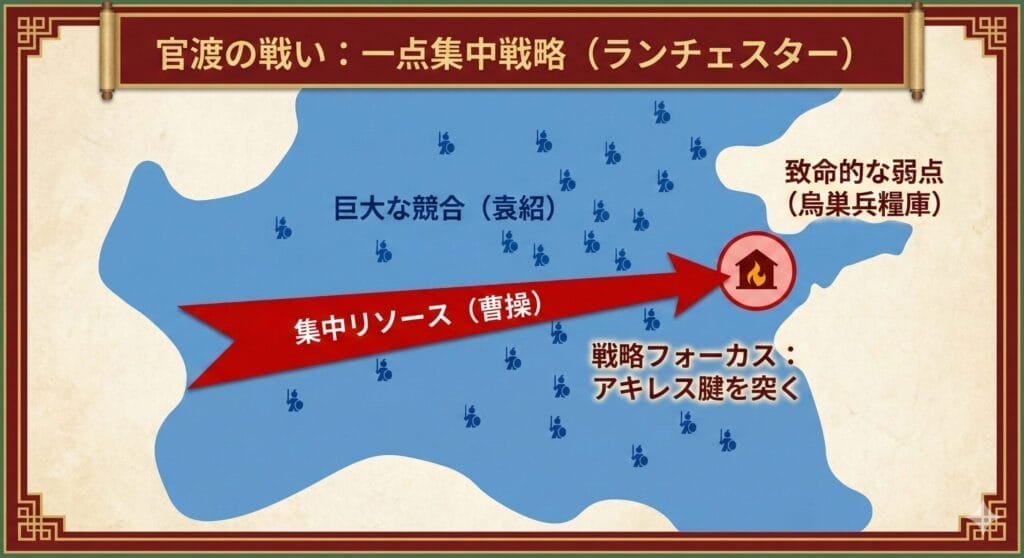 戦略マップと重要地点の表示